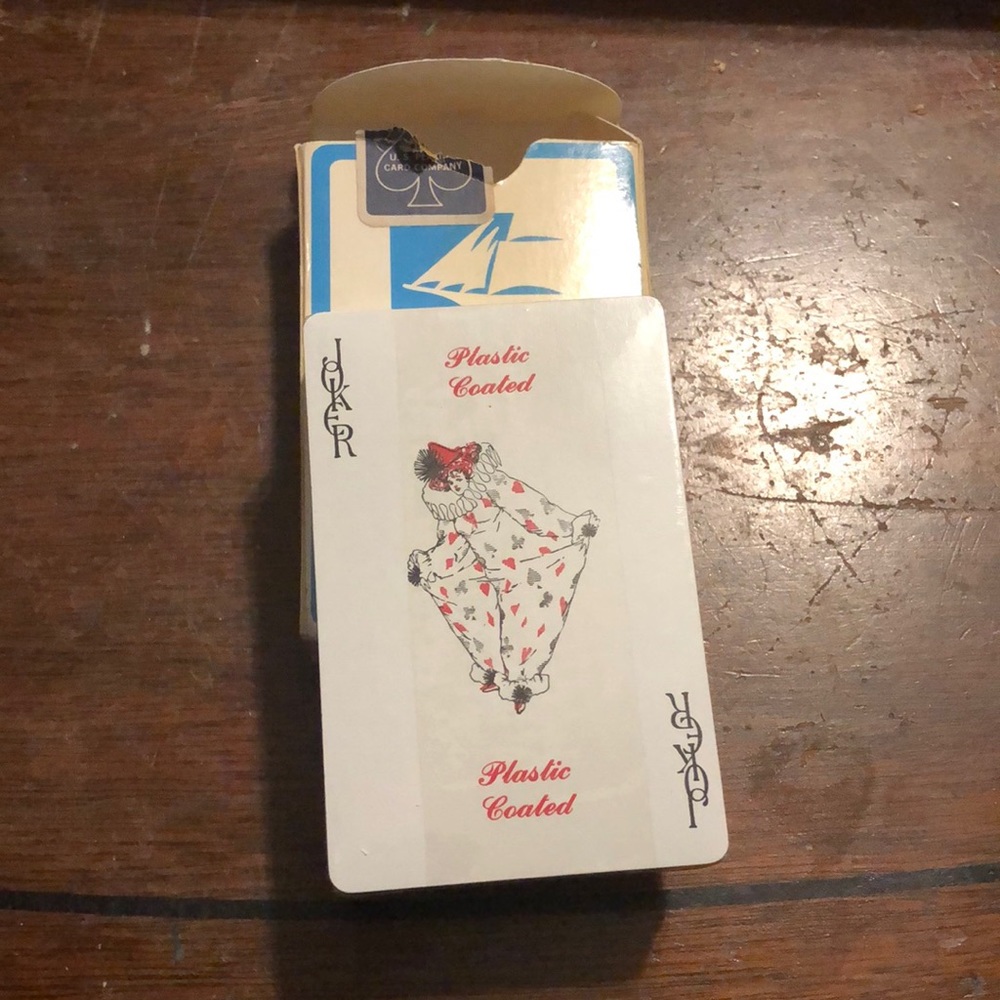 Pan Am Airlines: First class seating playing cards: